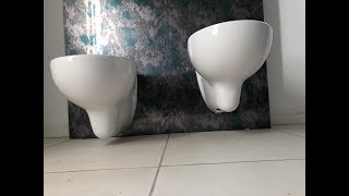 VETRITE by Sicis Installing sanitary ware [upl. by Mickelson]