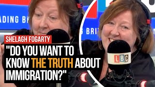 Brexit boosted immigration politics professor tells Shelagh Fogarty  LBC [upl. by Nodyarg738]