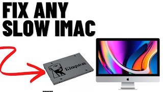 Fix Any Slow iMac 20122020  Install SSD Externally [upl. by Maon]