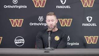 OC Kliff Kingsbury Speaks to the Media Before Practice  Washington Commanders [upl. by Soelch]