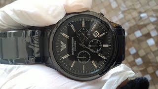 Emporio Armani AR1451 unboxing  Original or fake Help [upl. by Mignonne]