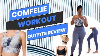 Comfelie workout outfits that are comfortable and high quality and affordable HAUL [upl. by Aiblis814]