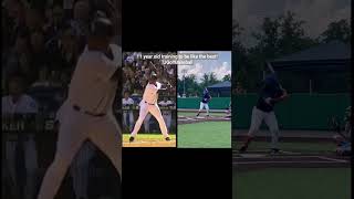 Ken Griffey Jr swing baseball fun viral youtubeshorts shortsfeed amazing homerun hardwork [upl. by Corilla288]