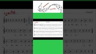 Barcarola J Offenbach shorts flauto spartito tutorial note Musica Piano [upl. by Player561]