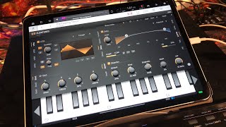 Using TB Flowtones amp TB Effects to make a Track in NanoStudio 2  iPad Demo [upl. by Blaze]