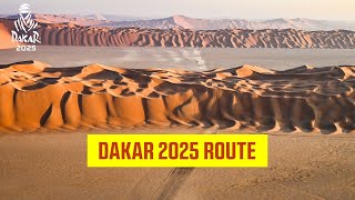 Discover the 2025 Dakar Route  المسار الرسمي لرالي داكار 2025 [upl. by Lemon978]