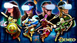 Demeo  TOGETHER we FIGHT the Darkness  Oculus Quest 2 [upl. by Ario13]