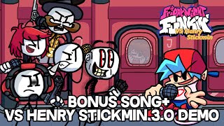 Vs Henry Stickmin 30 Demo  Friday Night Funkin Mod Showcase Bonus Song  DialogueHARD [upl. by Arymas]