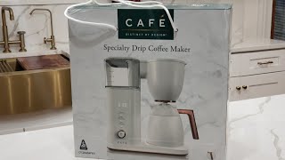 Café  Smart Drip 10Cup Coffee Maker UNBOXING and REVIEW The Best Coffee Maker 2023 [upl. by Kauslick]