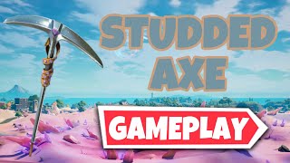 Studded Axe Gameplay in Fortnite [upl. by Buford]