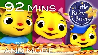 Three Little Kittens  90min of LittleBabyBum  Nursery Rhymes for Babies ABCs and 123s [upl. by Betthezul]