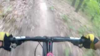 Mountain Bike Crash At Cannonsburg MP4 [upl. by Notserc339]