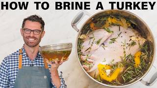 Easy Turkey Brine Recipe [upl. by Avalsorim]