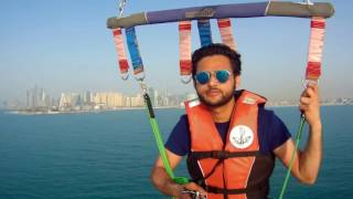 Parasailing in Dubai  Jumeriah Beach [upl. by Anne-Corinne]