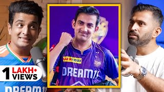 Why Gautam Gambhir Can Be The Best Coach For Team India  KKR Coach Abhishek Nayar Explains [upl. by Aynot]