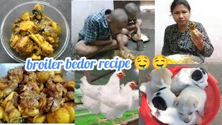 broiler bedor 🐓🐔chicken recipe 🤤😋 jhornabasumatary [upl. by Atisor45]