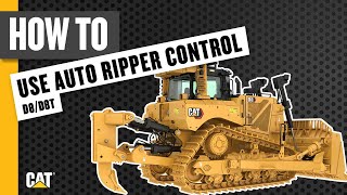 How to Use Automatic Ripper Control on Your Cat® D8D8T [upl. by Ardnayek]