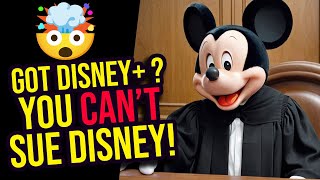 Disney Plus TOS Says You CANT Sue Disney for Anything [upl. by Faus]