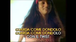 Guarda come dondolo  Edoardo Vianello  base karaoke [upl. by Lonni]