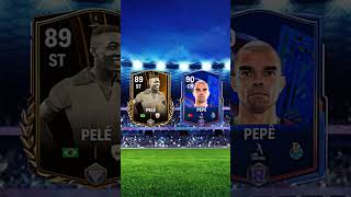 🇧🇷 Pele vs Pepe 🇵🇹  fcmobile fifamobile fifa fifa23 footballgame vs [upl. by Neleh]