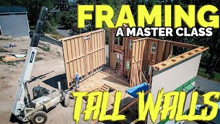 The Ultimate Guide to Framing Tall Walls [upl. by Ahtiekal]