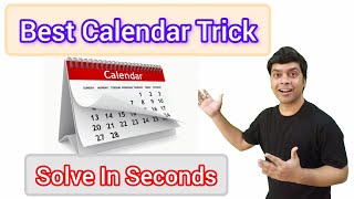 Calendar Trick  Reasoning Trick  Maths Tricks  imran sir maths [upl. by Underwood688]