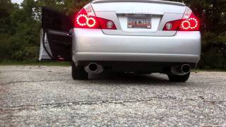 2006 Infiniti M35 Sport Before then After DC Headers [upl. by Ahsilef7]