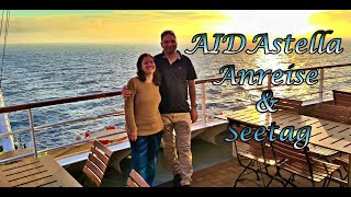 Kreuzfahrt AIDAstella  Anreise und Seetag vlog1 [upl. by Muldon]