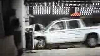 Crash Test of 2007 Chevrolet Avalanche 4dr [upl. by Aronoh]