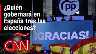 ¿Quién gobernará en España tras los resultados de las elecciones 2023 [upl. by Milda]