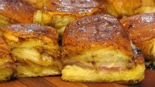 Hot Ham and Swiss Cheese Sandwiches  Lynns Recipes [upl. by Adolph]