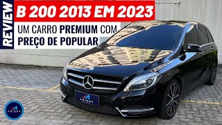 B 200 16 TURBO 2013 É BOA AVALIAÇÃO DA MINIVAN SPORT DA MERCEDES BENZ VALE A PENA Review [upl. by Adla]