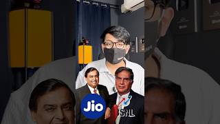 Ratan Tata BSNL Vs Ambani ke jio ki fight mai Starlink ka fida [upl. by Nairolf]