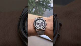 New Panda Ecodrive Zenshin Super Titanium Chronograph from Citizen Insanely good Dial shorts [upl. by Jada781]