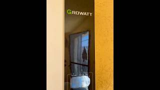 shortvideo Growatt inverter 5k [upl. by Guenzi]