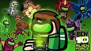 🔥Among Us  But Its BEN 10 Alien Force [upl. by Nylekcaj]