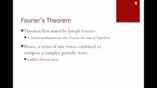 Fouriers Theorem  Video 30 [upl. by Aneloj]