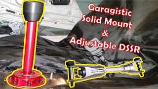 Installing Garagistic Solid Mount Shifter And Adjustable DSSR In the E30 [upl. by Ninetta]