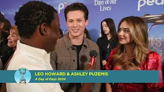 Day of Days 2024 Interview  Leo Howard amp Ashley Puzemis [upl. by Lowe872]