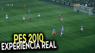 JAMÁS HABIA JUGADO AL PES 2010 CON ESTA CONFIGURACIÓN REALISTA [upl. by Aileda205]