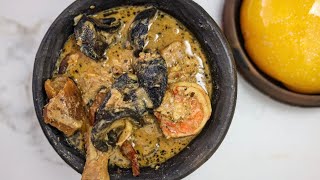 HOW TO COOK EGUSI PEPPERSOUP  ZERO OIL EGUSI SOUP [upl. by Mcgee704]