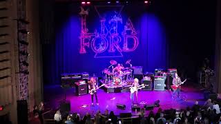 Lita Ford quotKiss Me Deadlyquot live 62124 [upl. by Eenot]