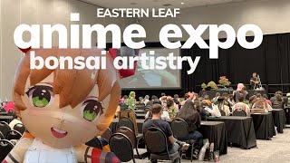 Anime Expo Chibi Bonsai Artistry Workshop in Ontario CA [upl. by Neelon]