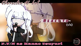 Cai bot react to fyn as Kanao Tsuyuri  12  gcrv  kny [upl. by Lanam]