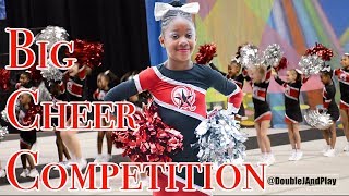 BIG CHEER COMPETITION  KIDS CHEERLEADING  COMPETITIVE CHEER TEAMS  DoubleJAndPlay [upl. by Andri]