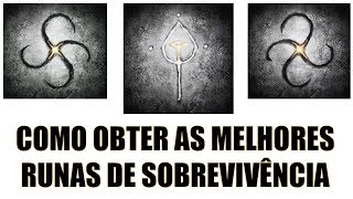 BLOODBORNE  AS MELHORES RUNAS DE SOBREVIVÊNCIA [upl. by Akiehs]