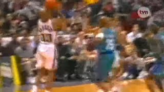 This Day in History Stephon Marbury hits a HalfCourt Jumpshot vs the Hornets 2002… [upl. by Hart]