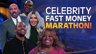 WOW Celebrity Family Feud Season 4 FAST MONEY MARATHON  Celebrity Family Feud [upl. by Toffey572]