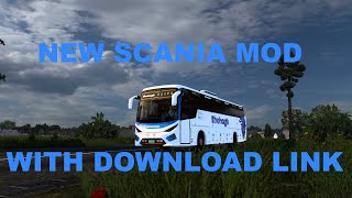 NEW SCANIA BUS MOD REVIEW WITH DOWNLOAD LINK  probdmap ets2mods [upl. by Yrac]