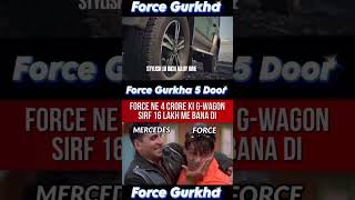 FORCE 4 CRORE KI G WAGON SIRF 16 LAKH ME BANA DI reel shortvideo reelvideo shorts funny car [upl. by Acebber411]